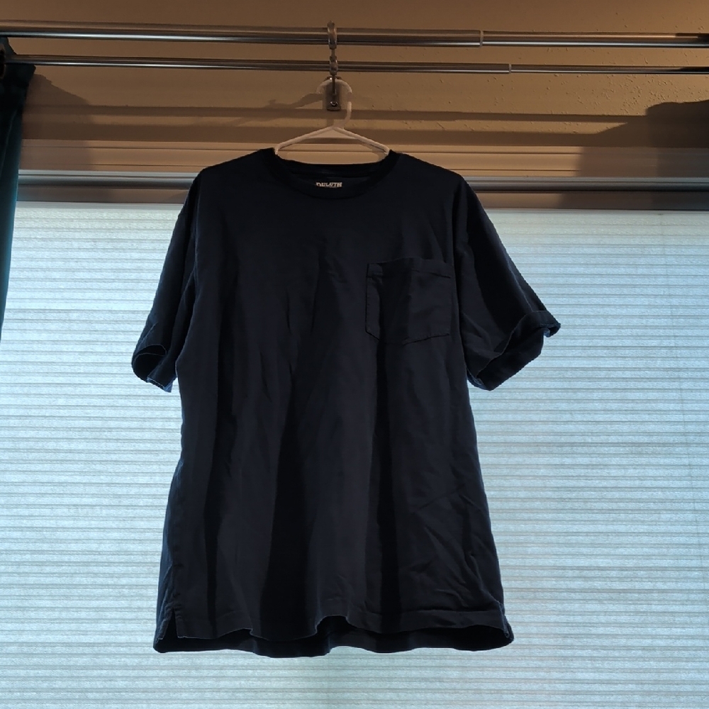 Duluth Trading Co Men's Navy Short Sleeve Tee